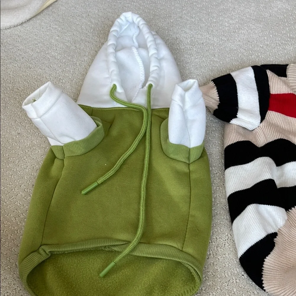 Bonapei Dog Sweater and Hoodie Set